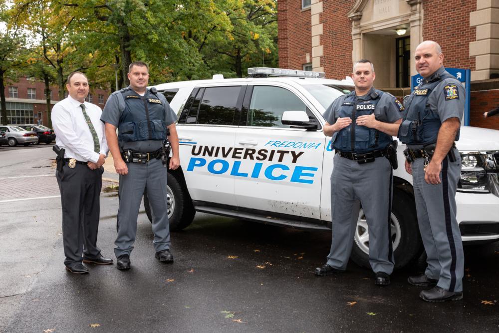 Four SUNY Fredonia Policemen to Receive Professional Service Awards