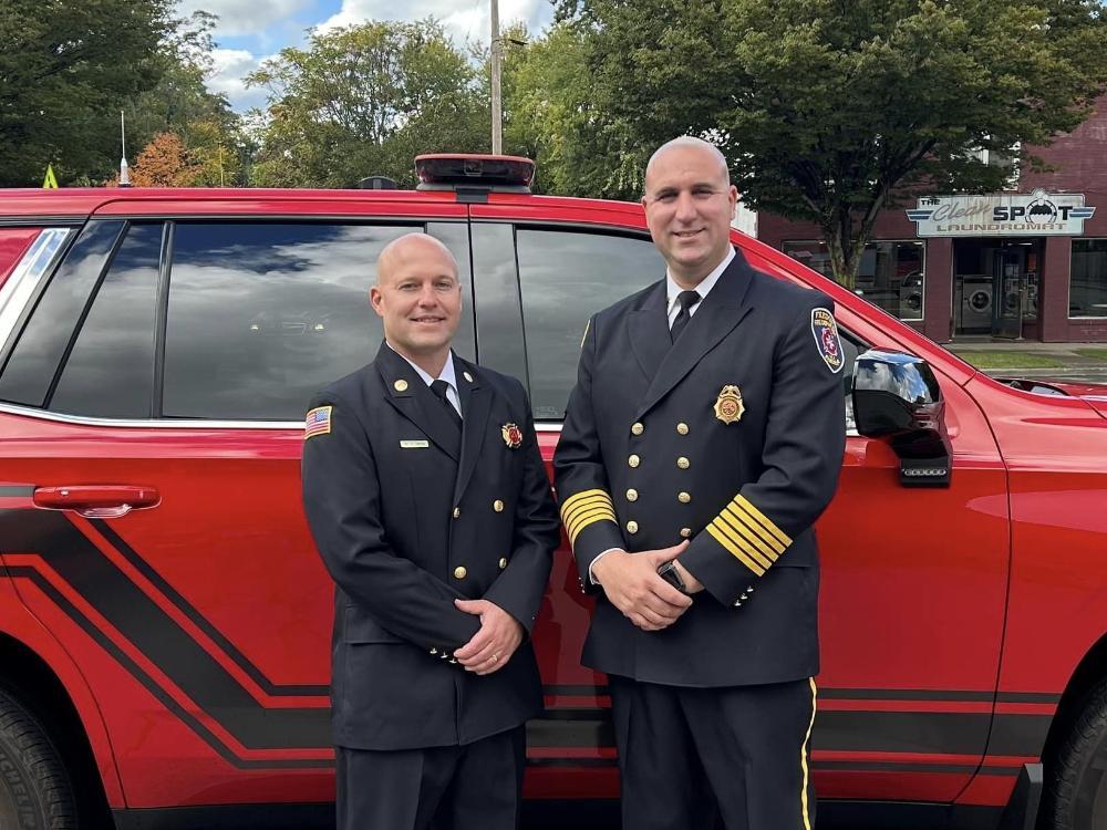 Aldrich Fredonia Fire Department's First Career Captain