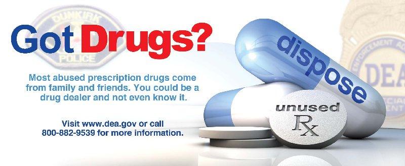 Dunkirk Police Participating in National Prescription Drug Pill Drop ...