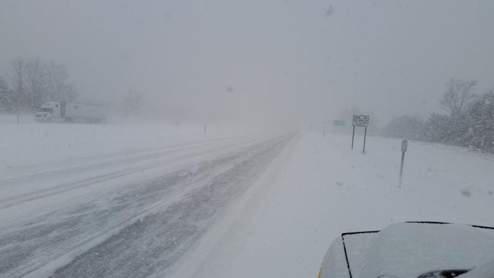 Thruway reopens, lake effect snow continues | Chautauqua Today