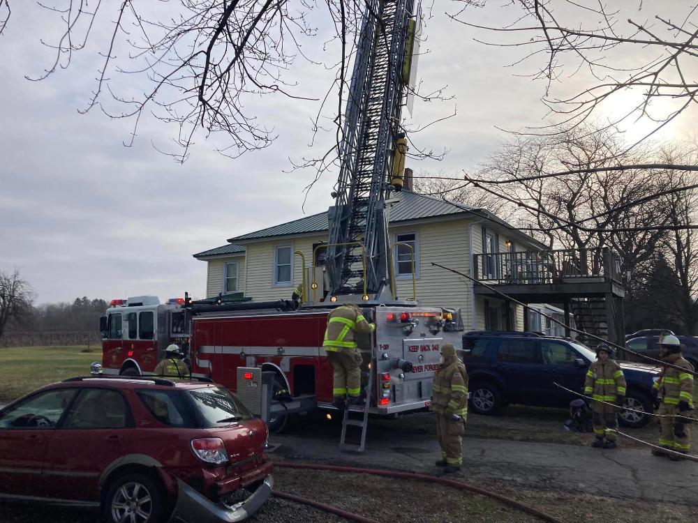 Flames Damage House in Ripley Due to Unsafe Use of Heat Source