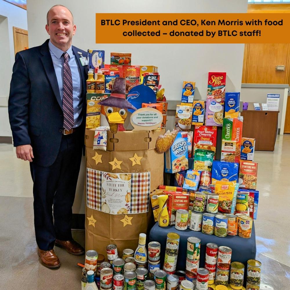 BrooksTLC 'Stuff the Turkey' Food Drive Benefits CCRM Chautauqua Today
