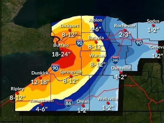 Winter Storm Warning in Effect from 7:00 AM Monday to 3:00 PM Wednesday ...