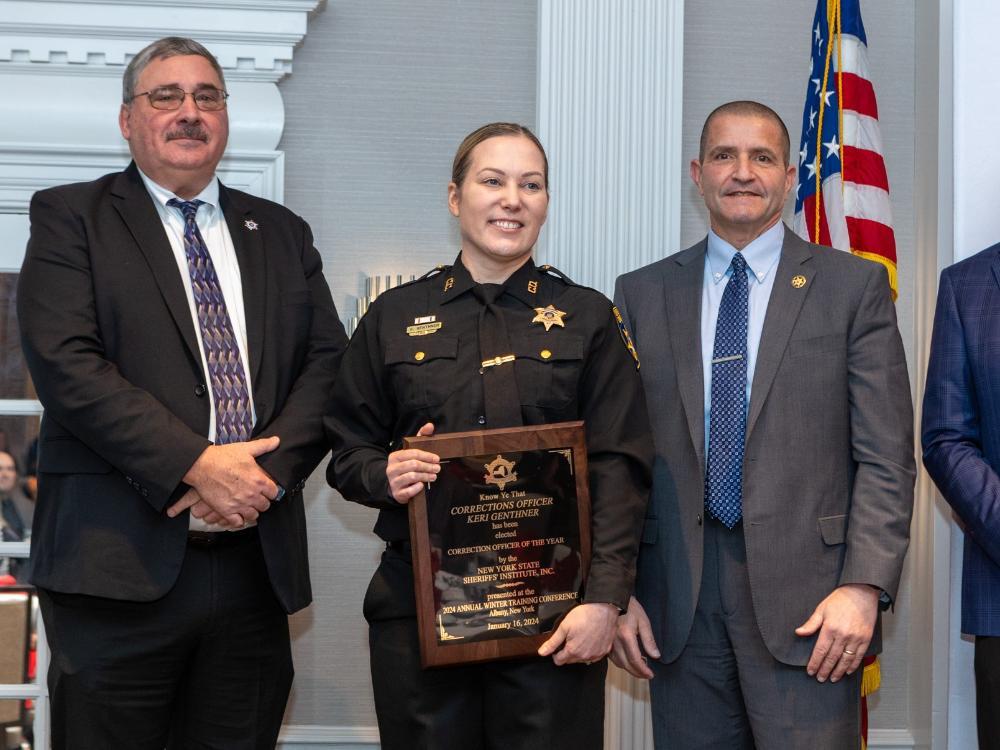 NYS Sheriffs' Institute Presents Awards to Three Chautauqua County ...