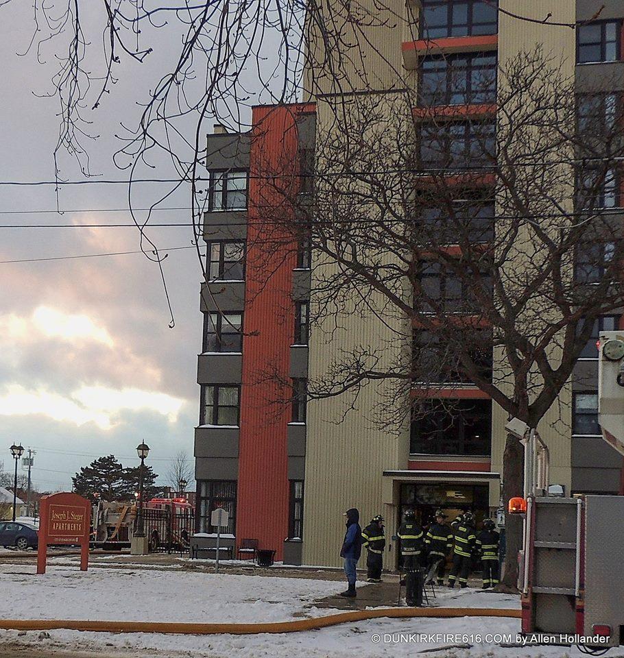 Firefighters Respond To Fire At High Rise Apartment Building In Dunkirk Chautauqua Today