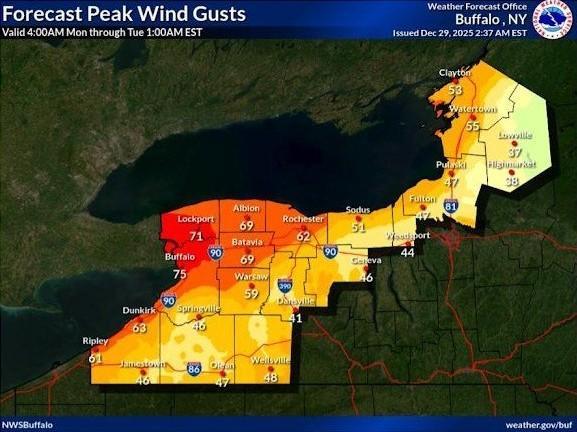 Region Bracing for Major Winter Storm | Chautauqua Today