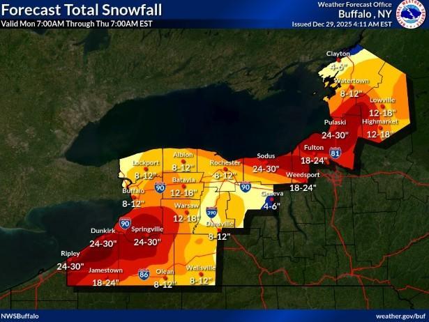Region Bracing for Major Winter Storm | Chautauqua Today
