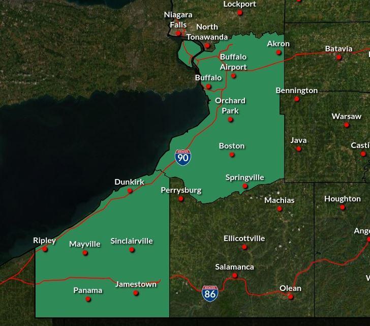 Flood Watch Issued for Chautauqua and Erie Counties | Chautauqua Today