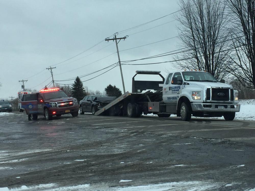 RearEnd Crash Injures One in Town of Sheridan Chautauqua Today