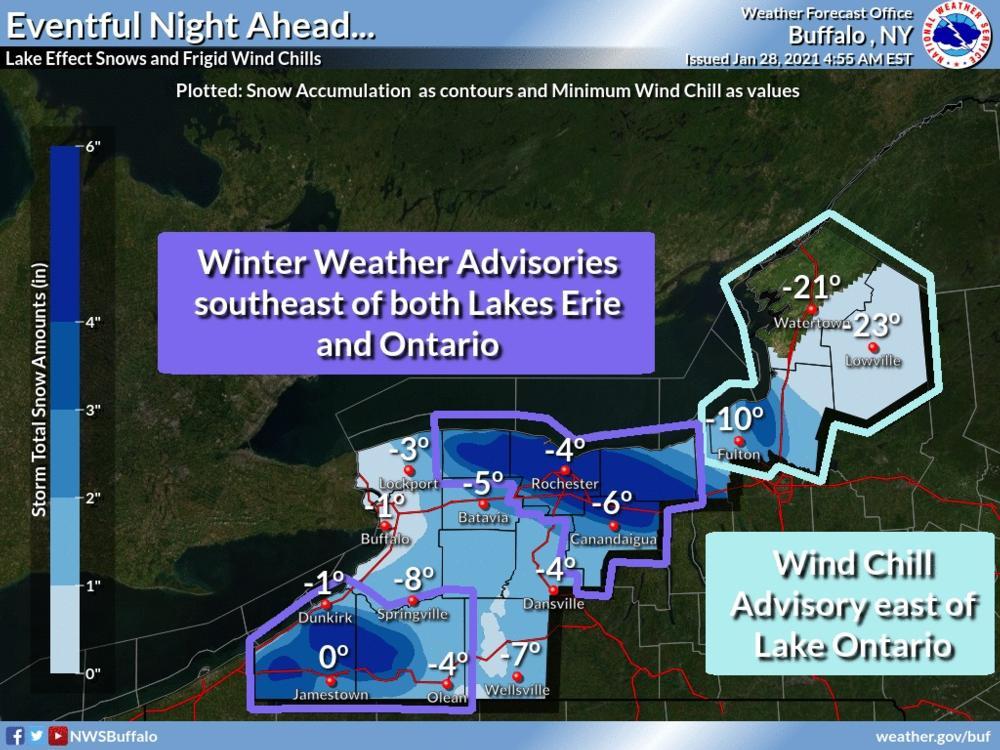 Polar Vortex to Bring Bitterly Cold Temperatures Through Saturday
