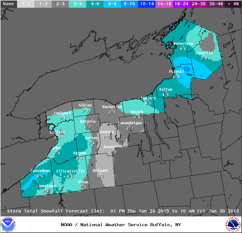Winter Weather Advisory continues for later today and tonight Chautauqua Today