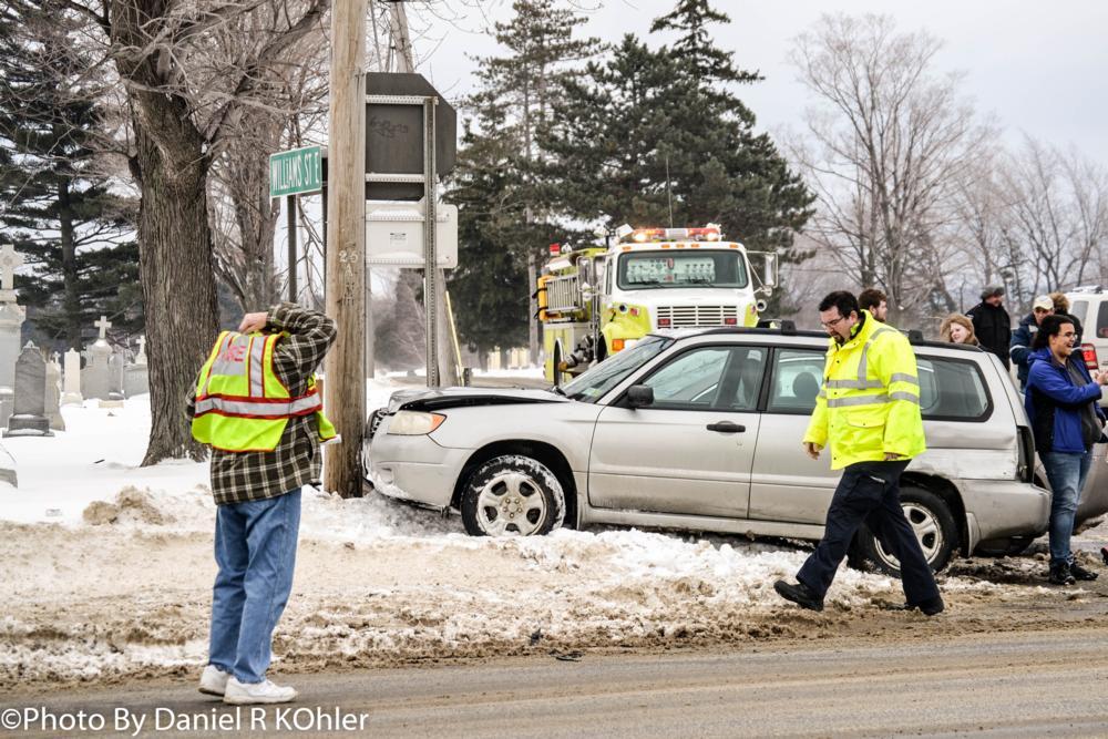 No injuries after threevehicle crash on Route 60 near Dunkirk