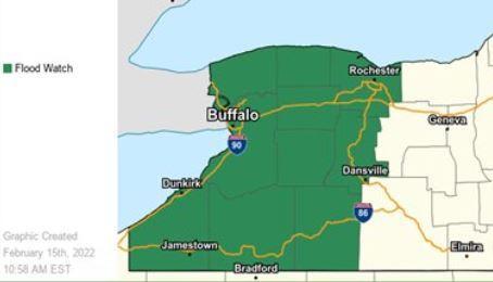 Flood Watch issued for most of WNY | Chautauqua Today