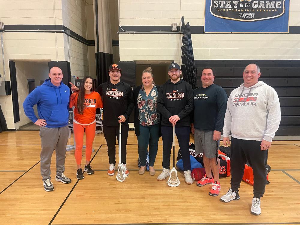 Buffalo Bandits Players Visit Silver Creek Central School Chautauqua