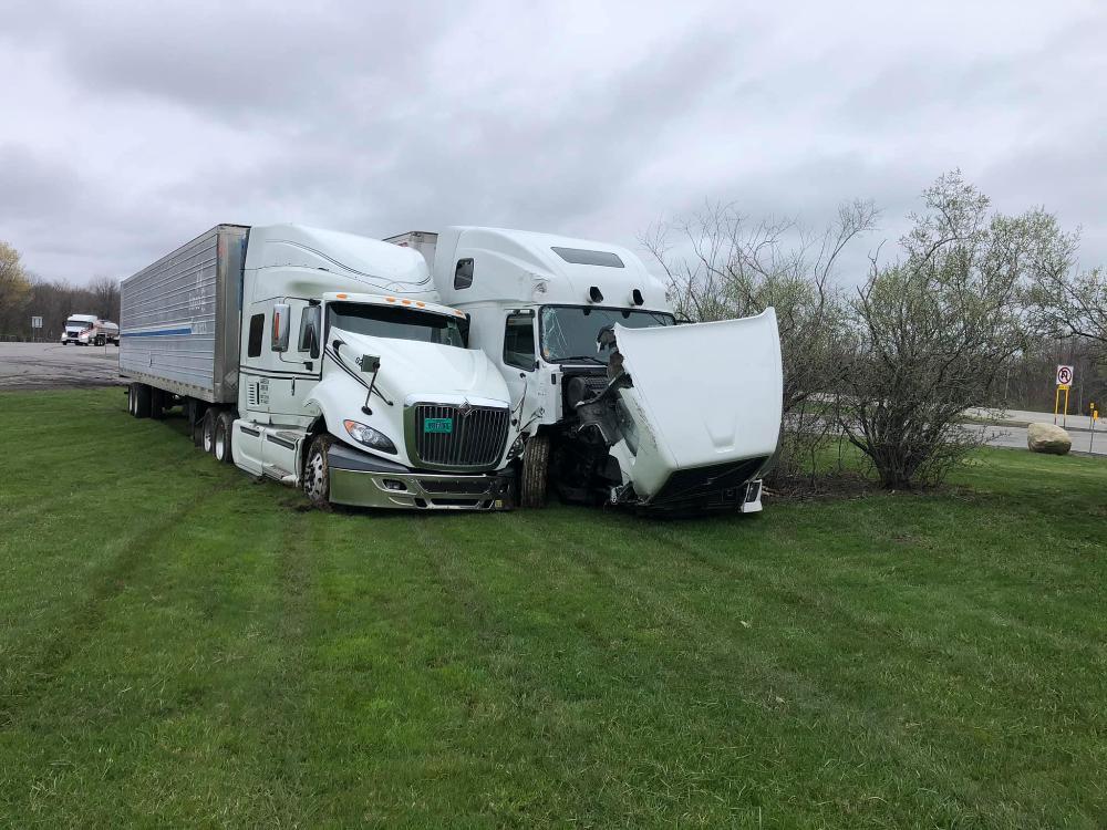 Tractor Trailer Crash Near Angola Lands Two In Hospital Chautauqua Today 7443