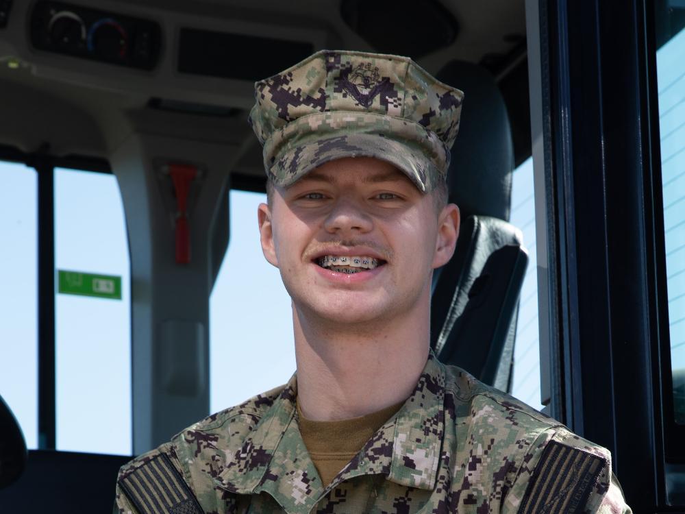 Dunkirk Native Serving with U.S. Navy Maritime Expeditionary Security ...