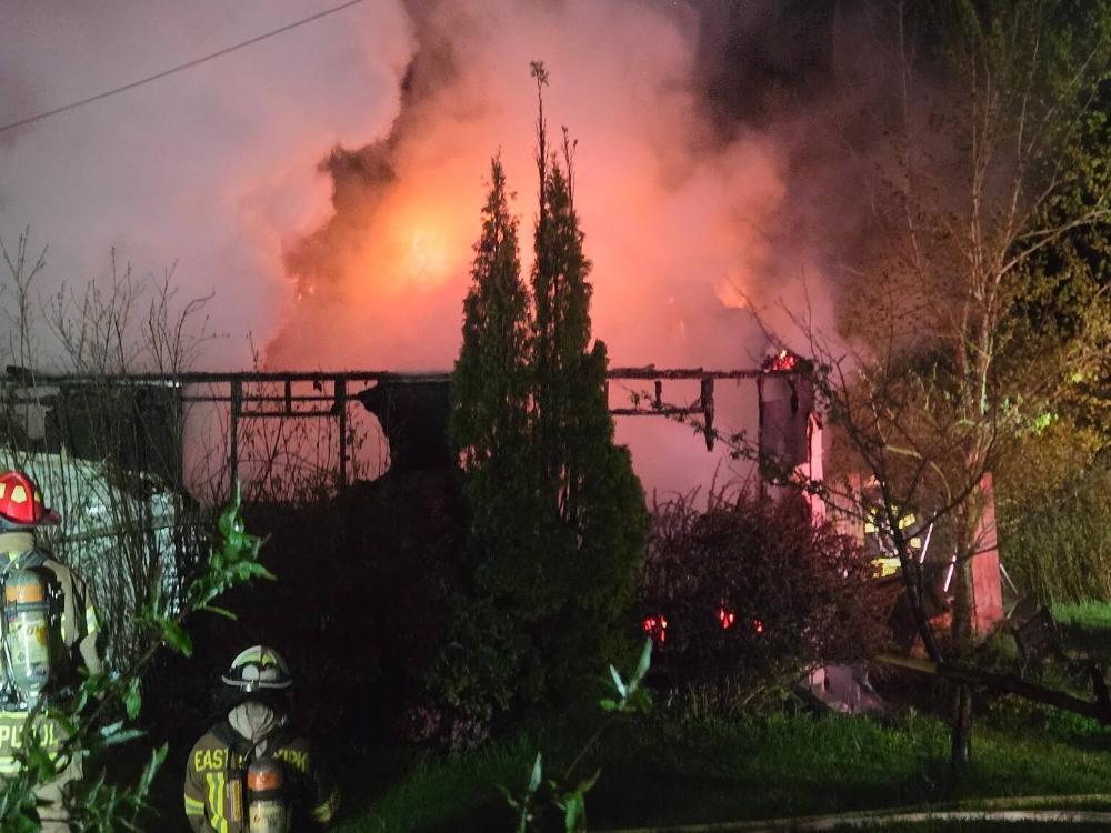 Firefighters Battle House Fire in Town of Sheridan | Chautauqua Today