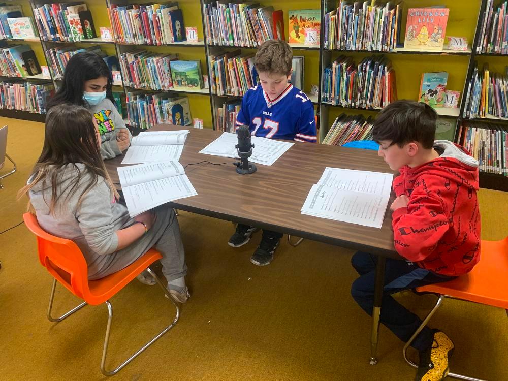 Fletcher Elementary Students Combine Reading and Podcasts Chautauqua