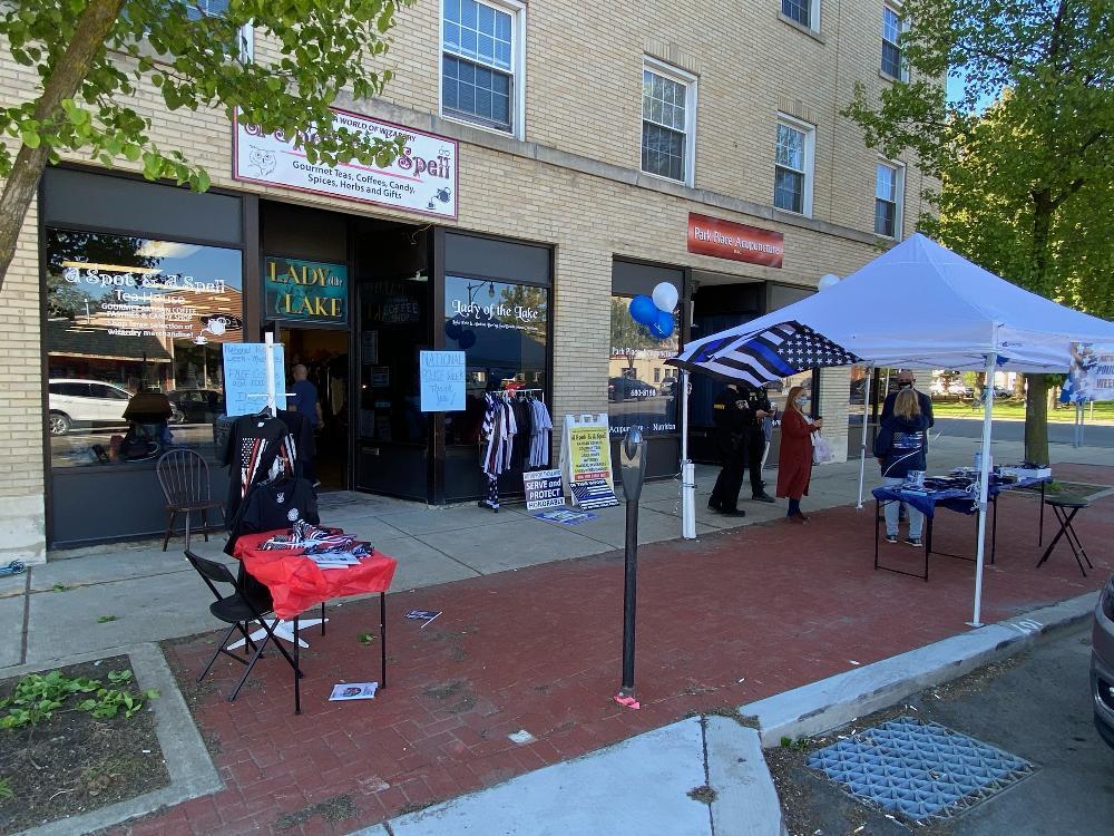 Sheriff's Office Appears in Downtown Fredonia for National Police Week Chautauqua Today