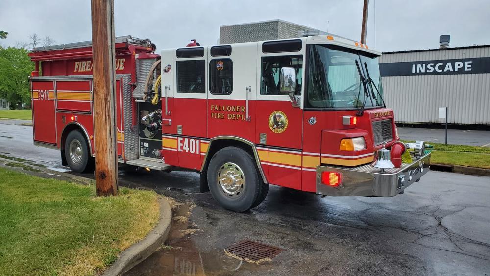 Falconer Firefighters Extinguish Electrical Fire Chautauqua Today
