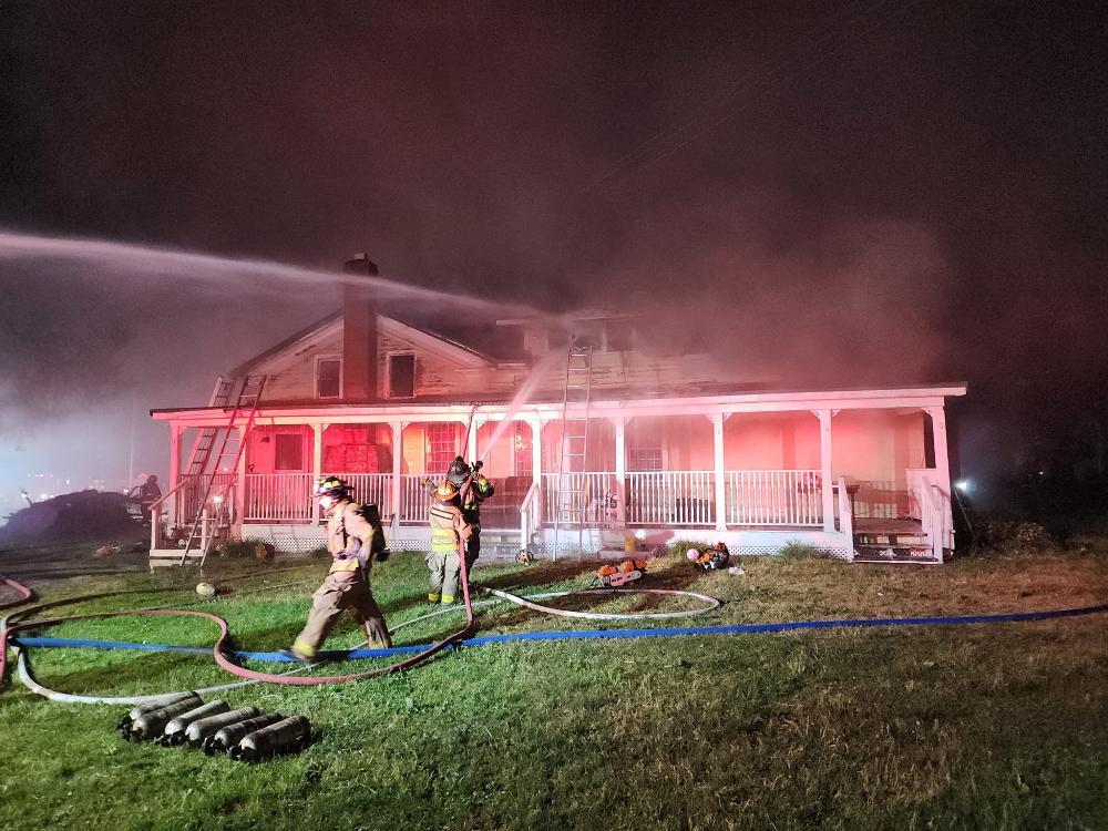 Late Night Blaze Damages House Near Frewsburg | Chautauqua Today