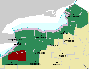 Flash Flood Warning for Northeastern Chautauqua County | Chautauqua Today