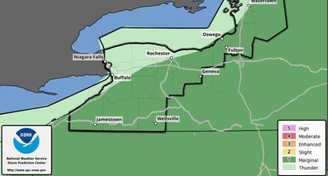 Chautauqua and Cattaraugus counties under marginal risk for severe ...