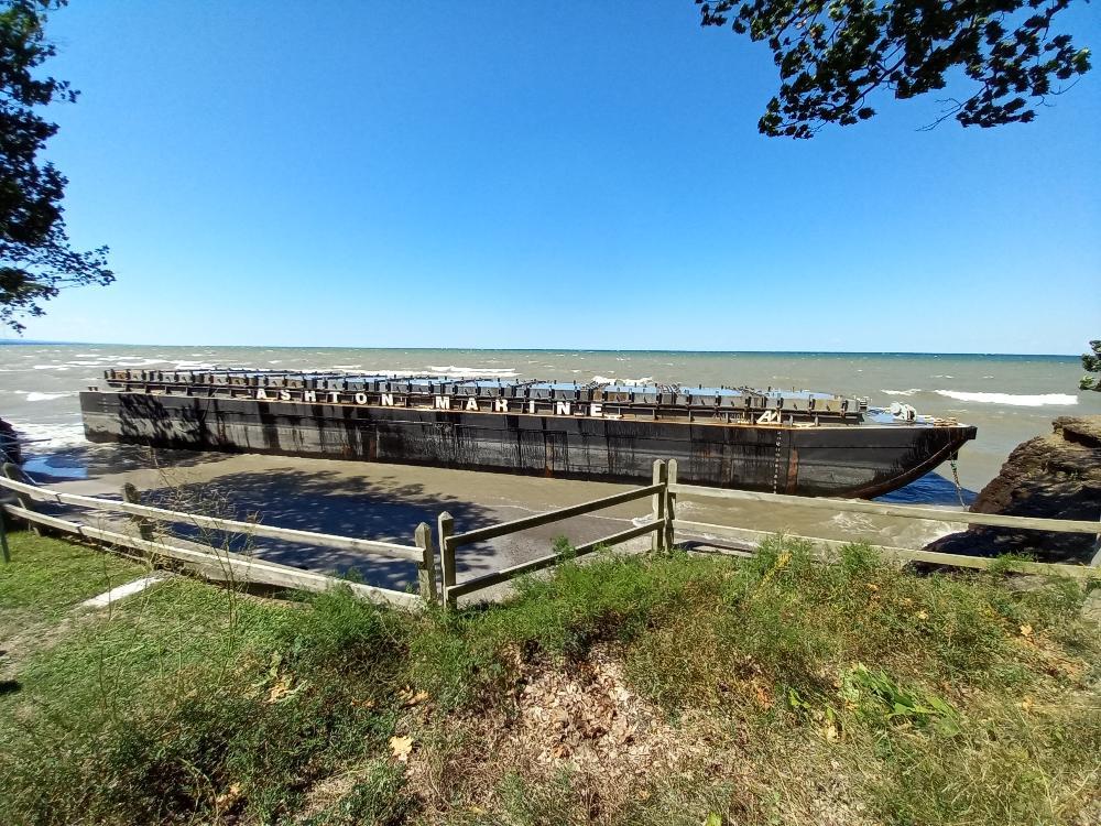 Barge runs aground near Van Buren Point Chautauqua Today
