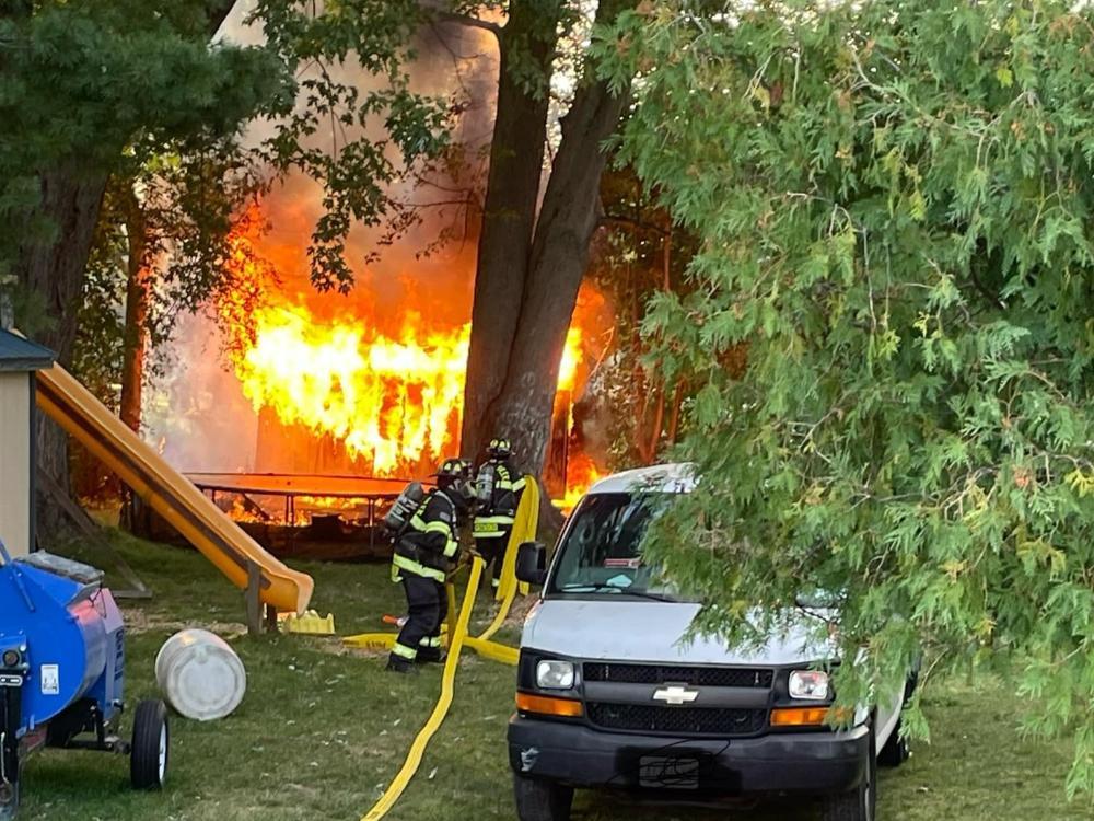 Firefighters Extinguish Shed Fire in Silver Creek | Chautauqua Today