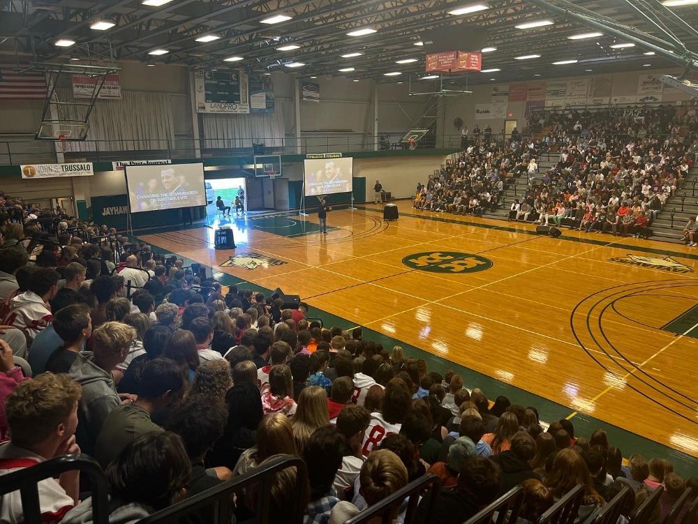 Former NBA Player Speaks To High School Students At JCC Chautauqua Today