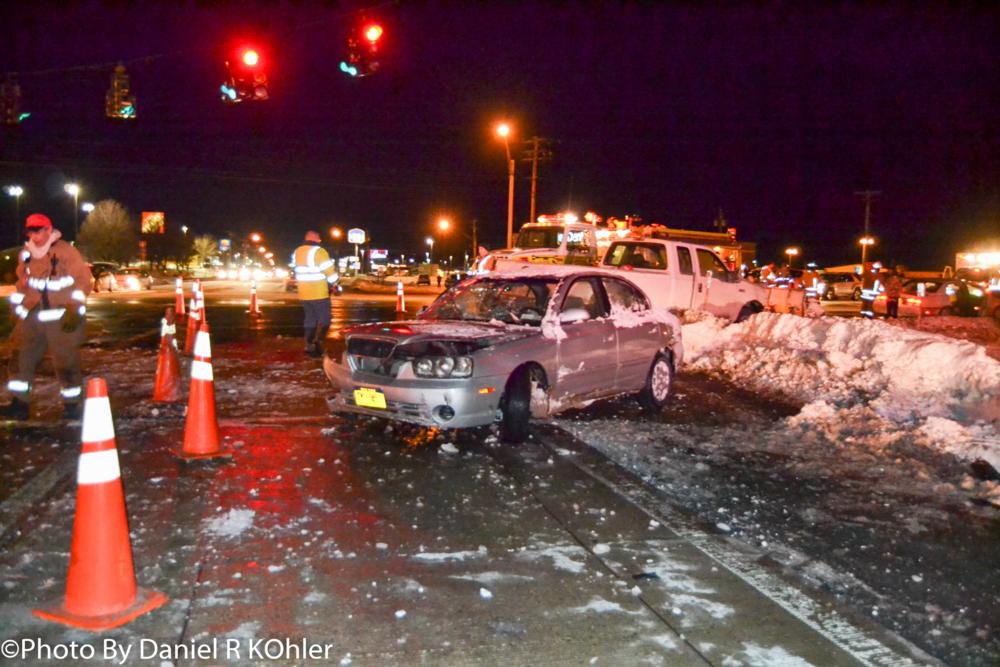 Two Hospitalized in Crash at Dunkirk Thruway Entrance Chautauqua Today