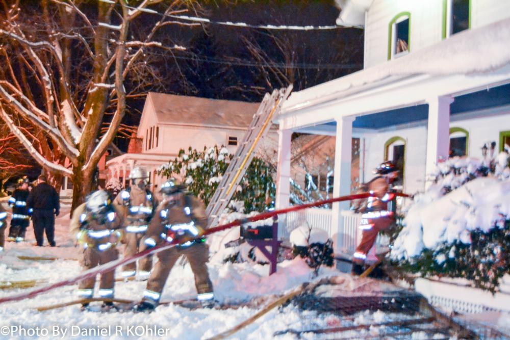 Three departments battle house fire in Fredonia Chautauqua Today