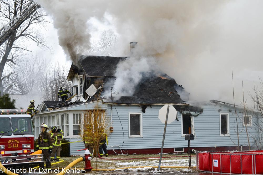 Firefighters battle structure fire in Irving | Chautauqua Today