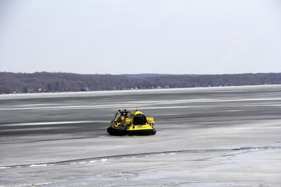 Two Men Rescued from Chautauqua Lake After Ice Fishing Mishap | Chautauqua Today