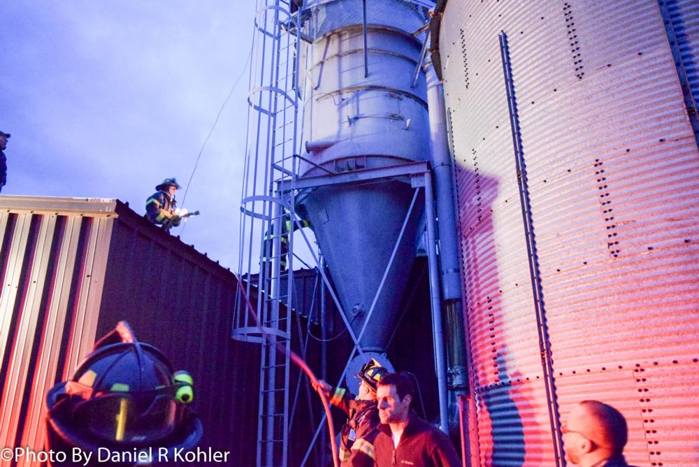 Fredonia firefighters douse silo fire | Chautauqua Today