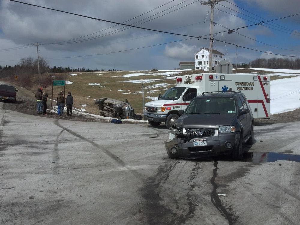Two vehicles involved in crash on Route 83 (Photos) Chautauqua Today