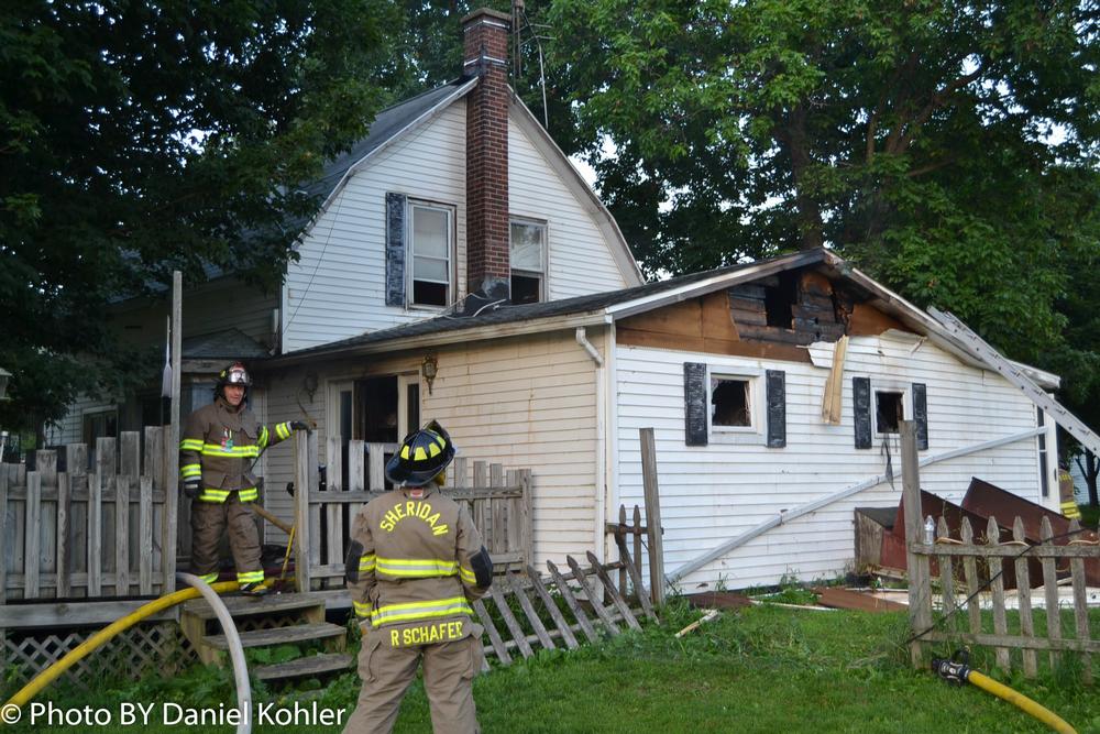 Firefighters battle house fire in Hanover | Chautauqua Today