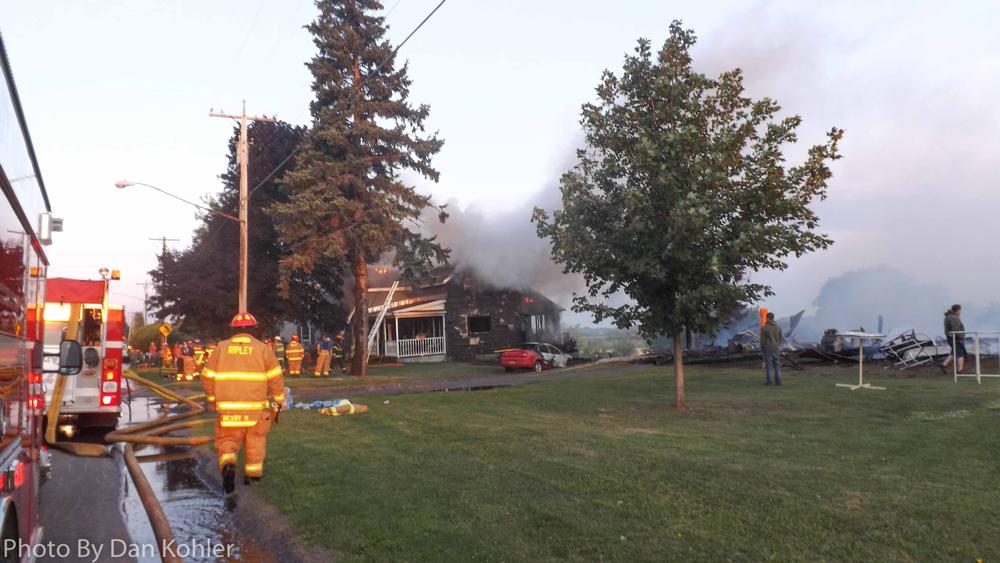 Fire destroys barn, damages house in Ripley Chautauqua Today