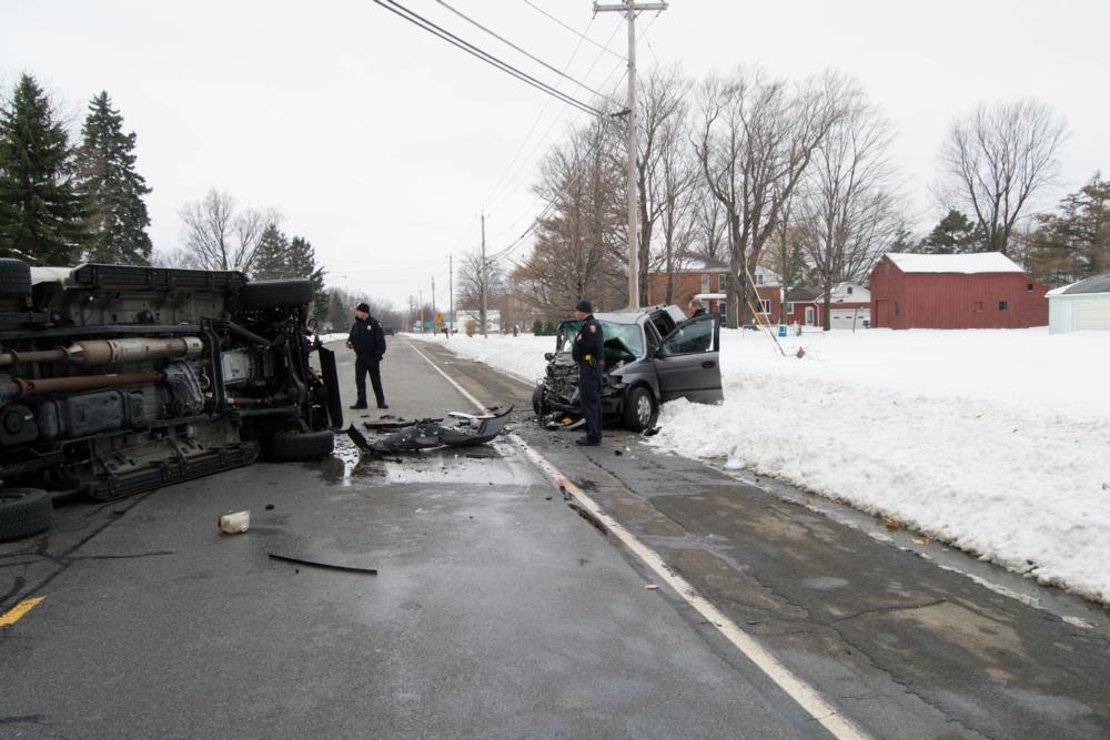 One Hospitalized in TwoVehicle Crash Near Fredonia Village Line